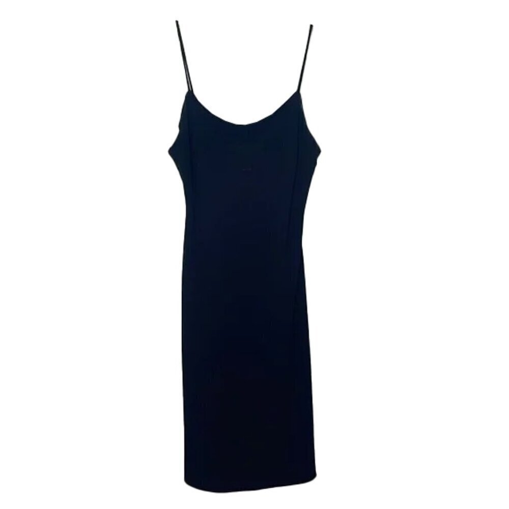 🆕 EVAN PICONE Black Cami Dress with Spaghetti Straps Size 6